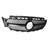 Diamond Style Front Grille Grill Gloss Black Fit for W213 2016‑2019
