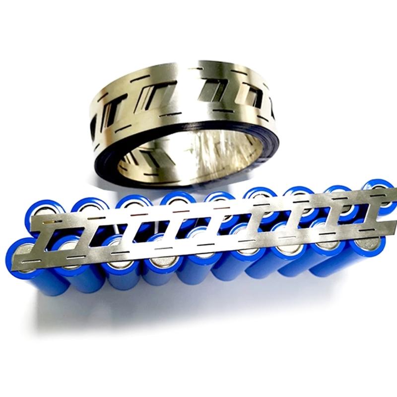 Точечная сварка литиевых аккумуляторов 18650 Никелевая лента Никель Литий-ионные аккумуляторы 2p Никелевая лента для литиевых аккумуляторов Использовалась точечная сварка