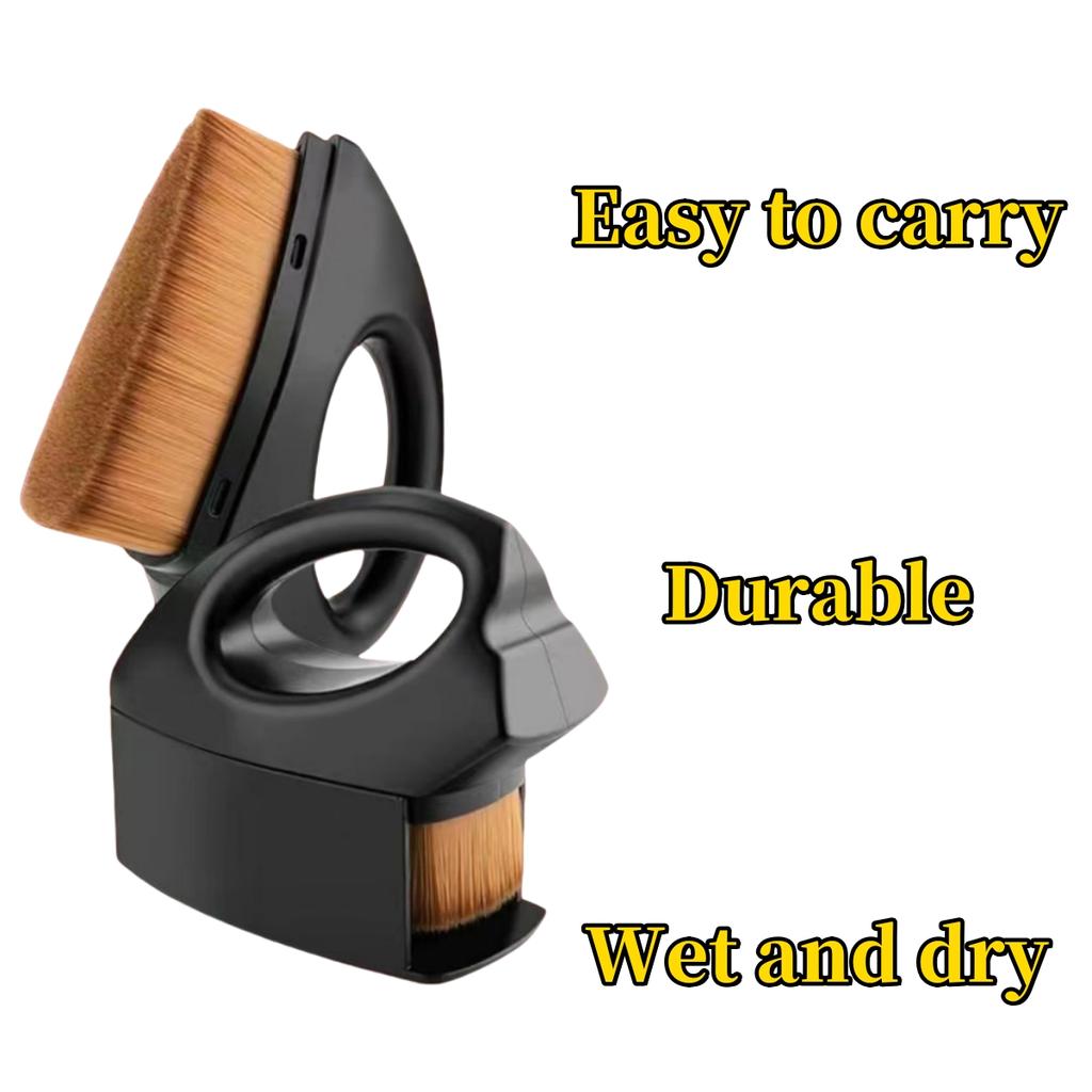 1-2 шт. Щетки для чистки салона автомобиля, кожа, пластик, обод колеса, щетка для детализации, высокая плотность, портативная щетка для чистки автомобиля