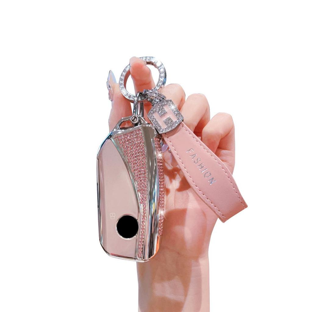 Чехол для ключей BMW для нового X5L, 5/7 серии, X1, X7, X6, i5/i7/iX/XM с ремешком