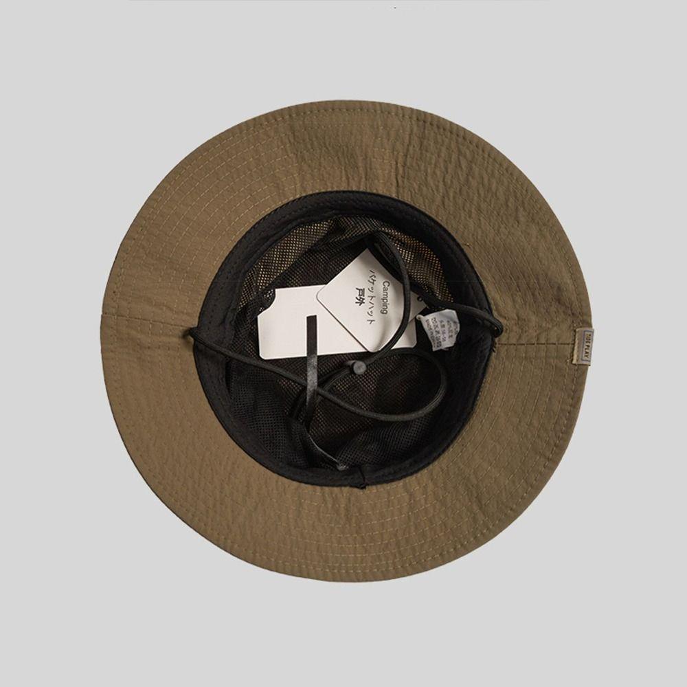 Шляпа-ведро с широкими полями Быстросохнущая панама Большая рыбацкая шляпа Лето