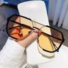 New Vintage Square Sunglasses Women Men Luxury Brand Big Round Sun Glasses Female Male Eyewear  for Man Woman