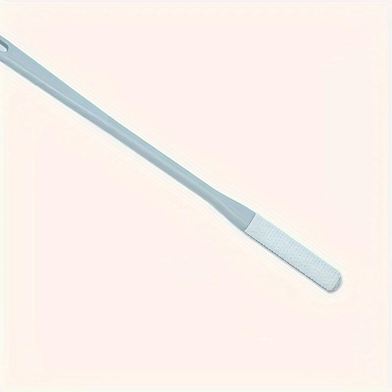 Многофункциональная щетка для массажа швов пальцев ног, отшелушивающая мягкая резина, скраб для ног без запаха, с длинной ручкой