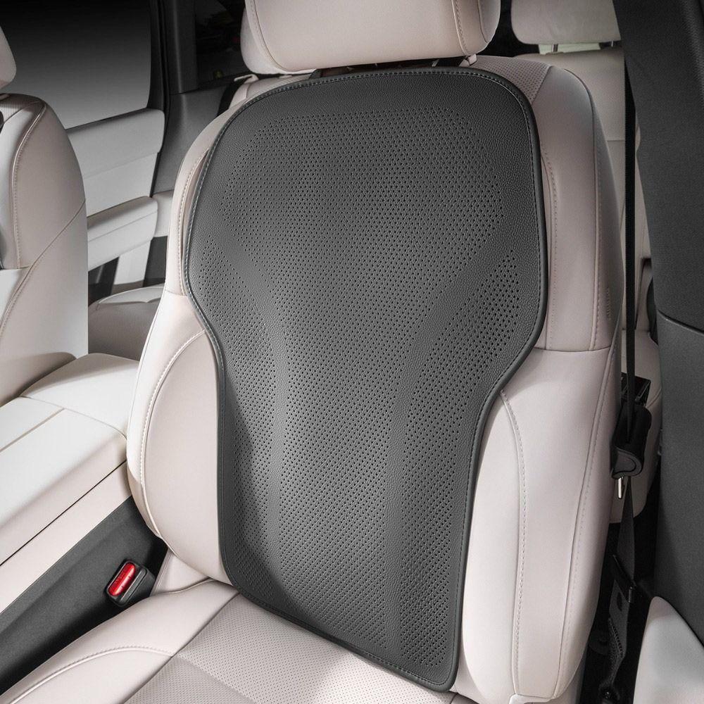 Leather Seat Back Cover Non-slip Surface Summer Car Back Cushion Universal Car Accessories