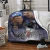 Star Player Kylian Mbappé Blanket Soft & Cozy Perfect for Livingroom Couch Chair for All Occasions Stylish Decor Gift for Travel Home Birthdays