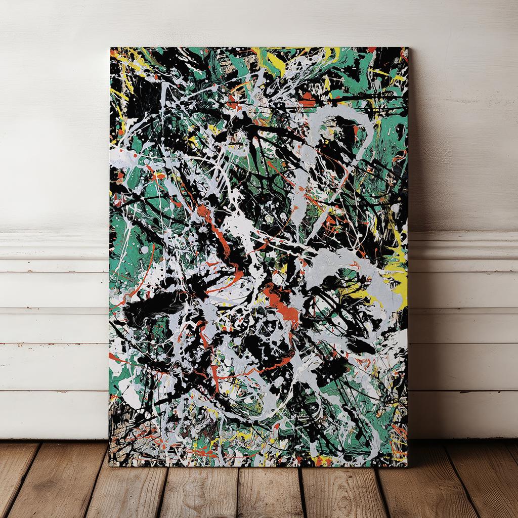 Obraz na płótnie Jackson Pollock abstrakcja