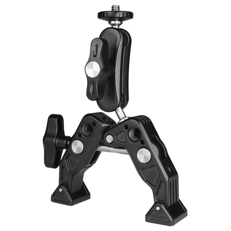 Алюминиевый сплав Magic Arm Универсальная регулировка 1/4 Интерфейс Заполняющий свет Кронштейн Live Photo Strange Hand Аксессуары для фотосъемки