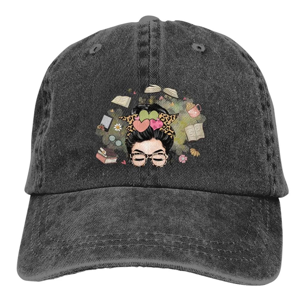 Кепка Book Mom Baseball Cap Golf Dad Hat Регулируемая Оригинальная Классическая Низкопрофильная Хлопковая Кепка Мужчины Женщины