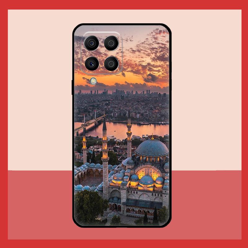 Турция Стамбул Пейзаж Чехол-бампер для Samsung Galaxy M11 M31 M14 M34 M54 M12 M32 M52 M15 M13 M06 M16 M36 M56 M53 M35 M55