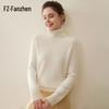 Женский свитер Fanzhen из чистого кашемира с высоким воротом