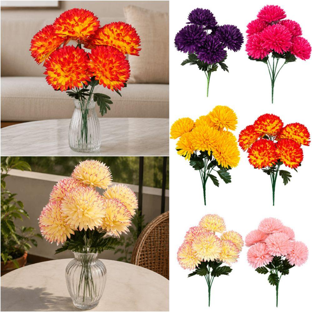 Silk Petals Simulation Flower Multicolor Decorative Flower Home Decoration