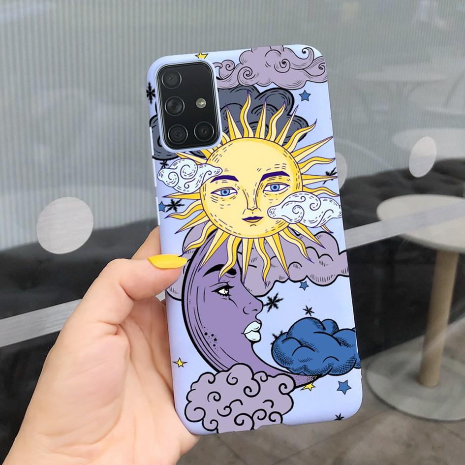 A51 A71 Case For Samsung Galaxy A51 4G Soft Touch Silicon Cover Shockproof Bumper Back Protector Bag for Samsung A 51 A 71 Coque