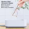 Ultrasonic Cleaner Portable Professional High Frequency Vibration Jewelry Eyeglasses Watches Cleaner 360Degree Cleaning Machine