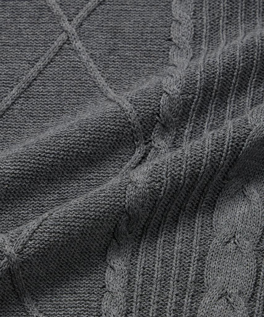 AMFEAST Seaman Knit Polo Gray