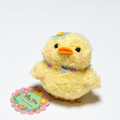 Плюшевая игрушка Шу Шу Синий Цыпленок