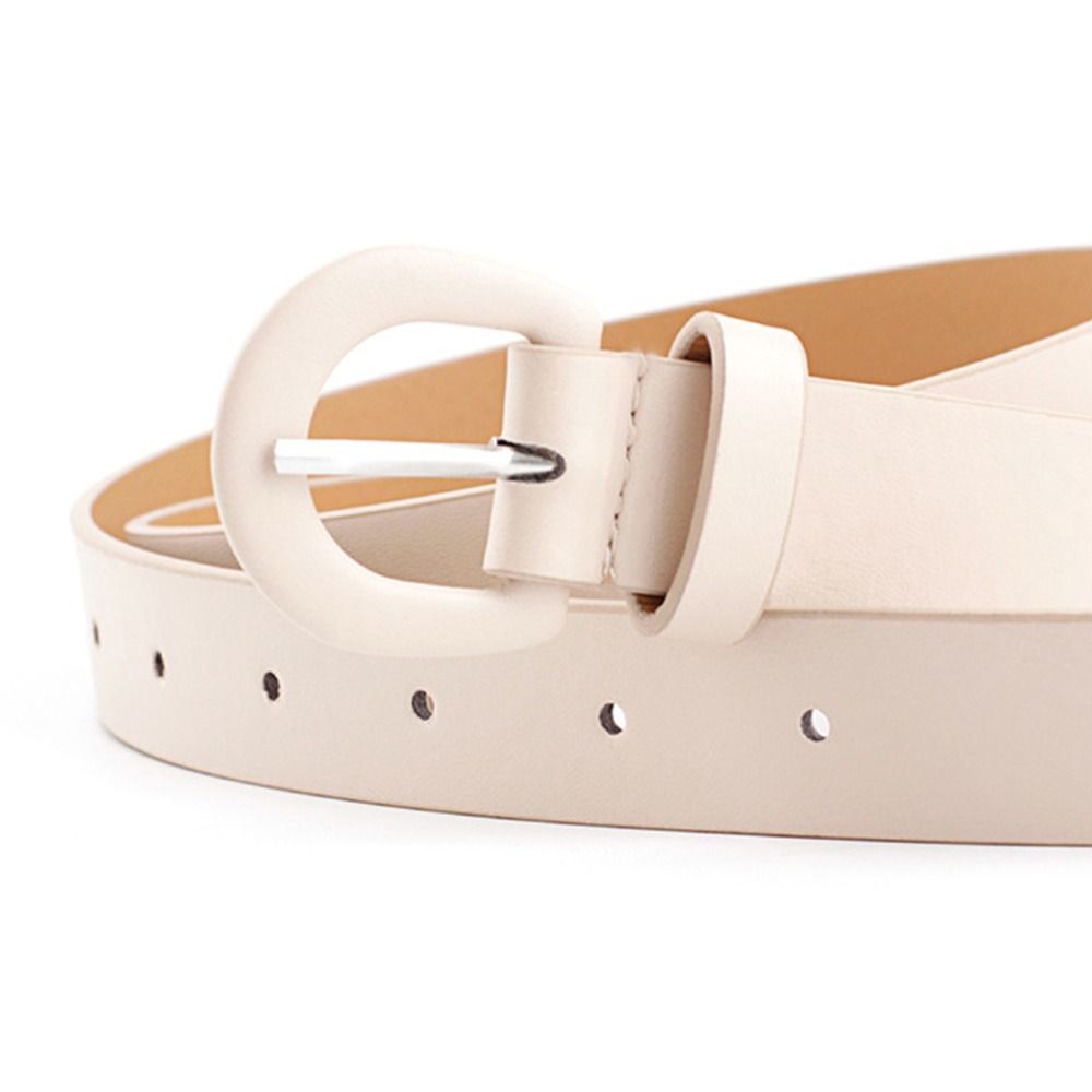 Ремень из кожи цвета конфеты, декоративный поясной ремень, ремни для брюк и платьев, пояс с пряжкой в виде подковы