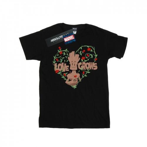 Marvel Mens Groot Love Grows T-Shirt