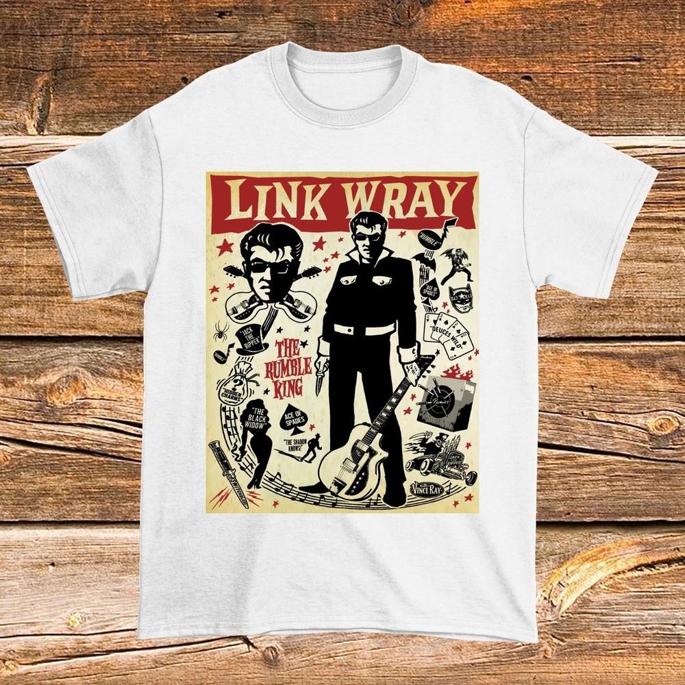 Collection Link Wray Tour Band Full Size S to 5XL BT2008 Unisex T-Shirt