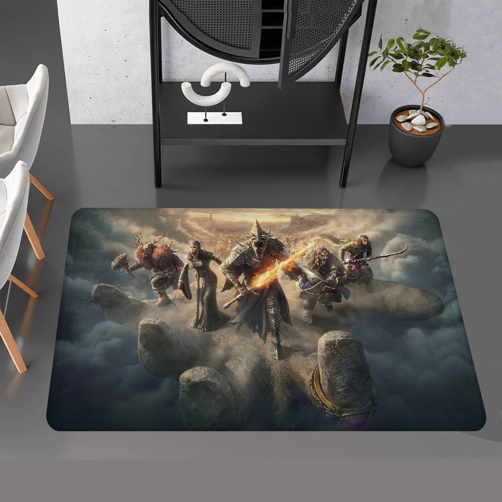 Fantasy The L-Lord Films Of The R-Rings Bath Mat Kids Room Bedroom Decoration Balcony Anti-Slip Doormat Living Room Alfombra