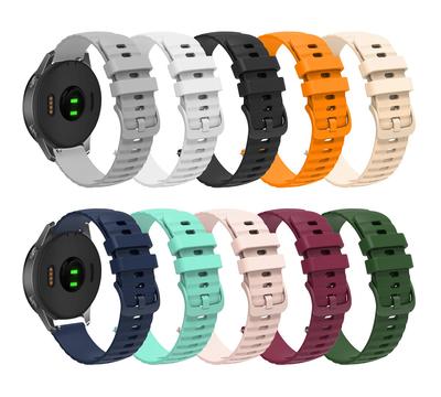18 мм силиконовый ремешок для смарт-часов Garmin Vivoactive 3S 4S ремешок Venu 2S Vivomove 3S Forerunner 255S Active S браслет