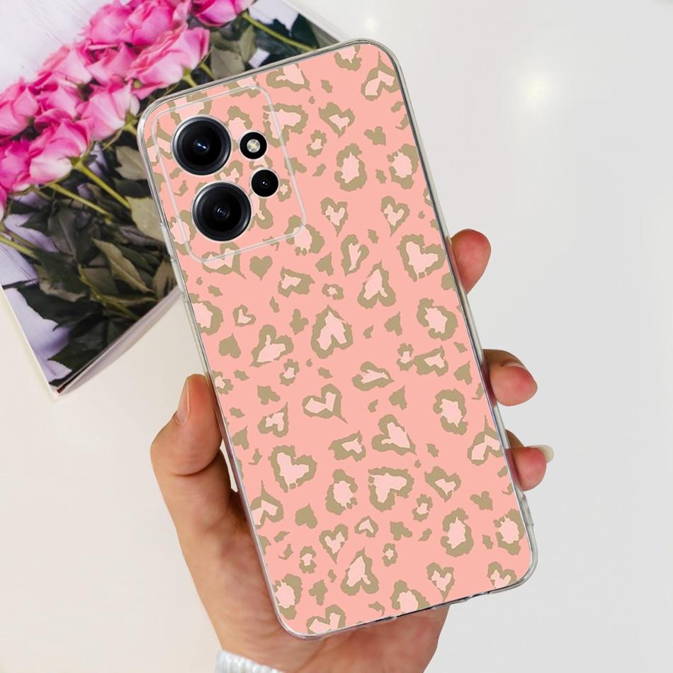 Для Xiaomi Redmi Note 12 Global Стильный Чехол для Телефона Мягкий Силикон ТПУ Задняя Крышка Для Redmi Note 12 Pro 4G Note12 12Pro