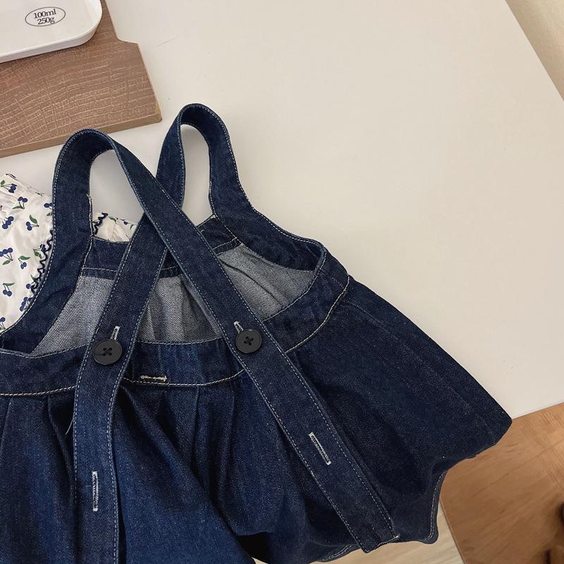 Костюм для девочек, удобная юбка из двух частей