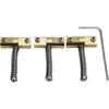 Guyker Brass Compensated Bridge Saddles Set of 3-10.8mm Barrel In-Tune Bridge Saddle with Wrench Compatible with Vintage-style Tele TL Electric