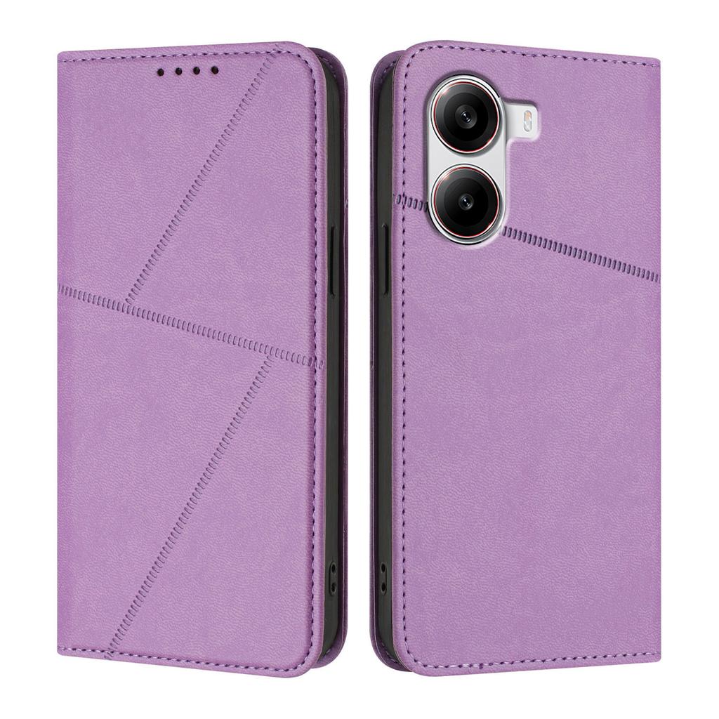 For Xiaomi Redmi Turbo 4 5G/Xiaomi Poco X7 Pro 5G Wallet Case Magnetic Closure Leather Flip Phone Cover with Stand