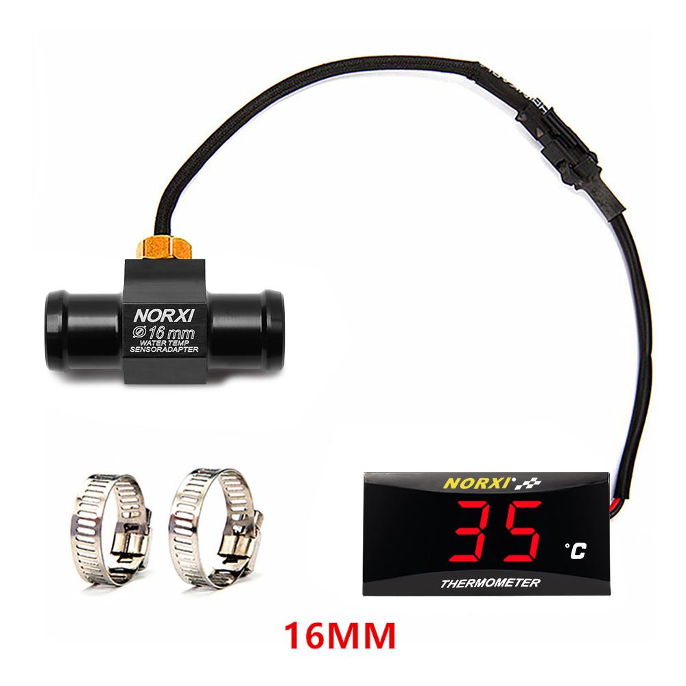 Motorcycle Water Temperature Mini Meter For XMAX250 300 NMAX CB 400 CB500X Sensor thermomete Temp gauges Scooter Racing