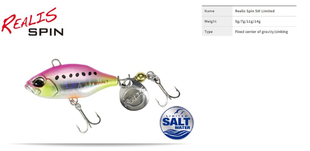 DUO Realis Spin 35 мм 7 граммов блесна-приманка CCC0682 (9809)