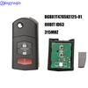Jingyuqin 3B Remote Car Key 315Mhz For Mazda 3 5 2011-2015 For Mazda CX-7 CX7 2009-2012 BGBX1T478SKE125-01 key+4D63 Chip