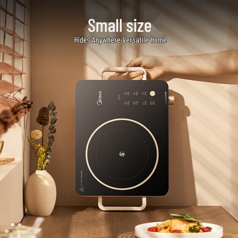 Midea Многофункциональная электрическая керамическая плита 2200 Вт, штепсель CN (адаптер в комплекте)
