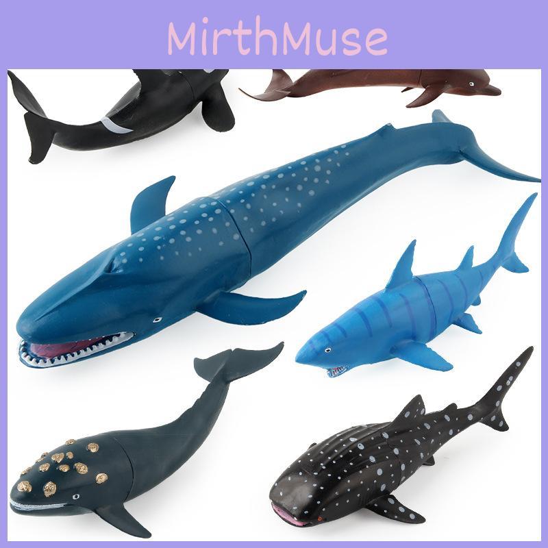 Дети Дикая природа Океан Акулы Синие киты Дельфины Модель Детский подарок Украшение