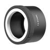 Manual Lens Mount Adapter Ring Aluminum Alloy for T2Mount Lens To Canon EOS M1/M2/M3/M5/M6/M6 Mark