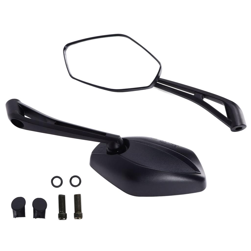 2 шт. Левое и правое выпуклое зеркало заднего вида для мотоцикла, черное боковое зеркало, замена для SUZUKI GSXS750