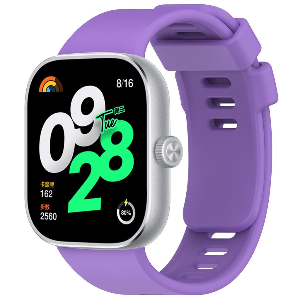 Силиконовый ремешок для Redmi Watch 4 Аксессуары ремешка спорт correa Запасной ремень Оригинальный браслет для Xiaomi mi band 8 pro Ремешок