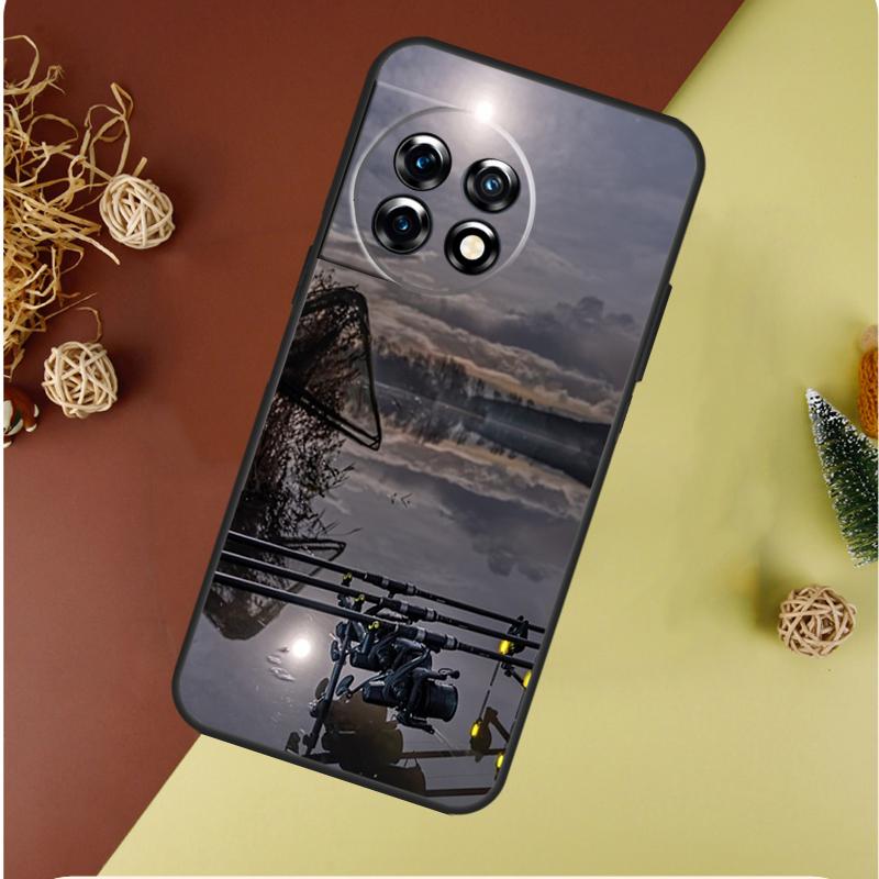 Carp Fish Fishing Rod For OnePlus Nord CE 4 3 2 Lite N20 N30 9 10 Pro 8T 9RT 10T 10R 13R 12R 11 12 13 Phone Case