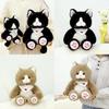 Cute Bib Cat Plush Stuff Toy Doll Room Decoration Kids Birthday Gift Cotton Pp