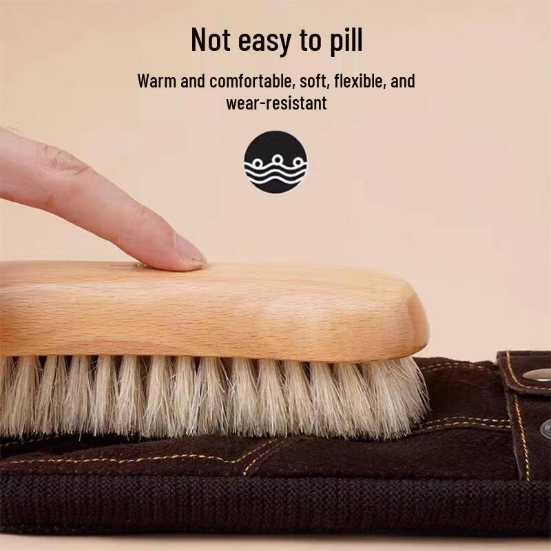 Мужские осенне-зимние теплые перчатки из свиной кожи