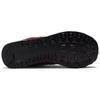 New Balance 574 Core Pack - бордовые женские кроссовки красно-белые WL574EVM
