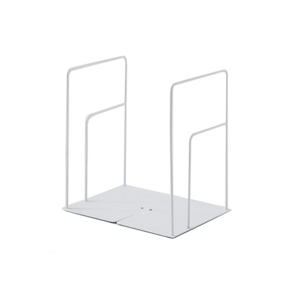 Hollow Simple Book Stand Anti-slip Desktop Bookshelf Modern Document Holder Classroom
