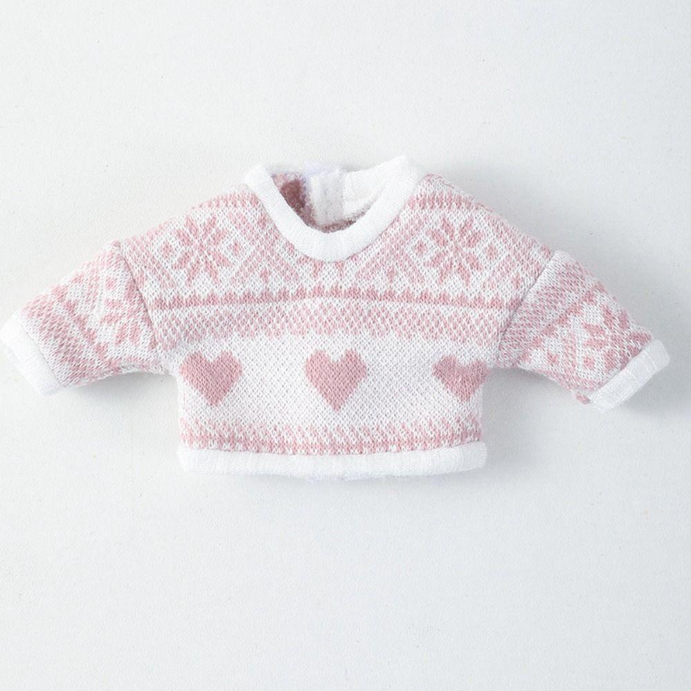 Вязаное пальто для куклы своими руками 8 стилей Зимние теплые топы Новая кукольная одежда 1/11 1/12 куклы OB11