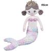 Adorable Cartoon Mermaid Plush Doll Soft Stuffed Toy Kid Hugging Pillow