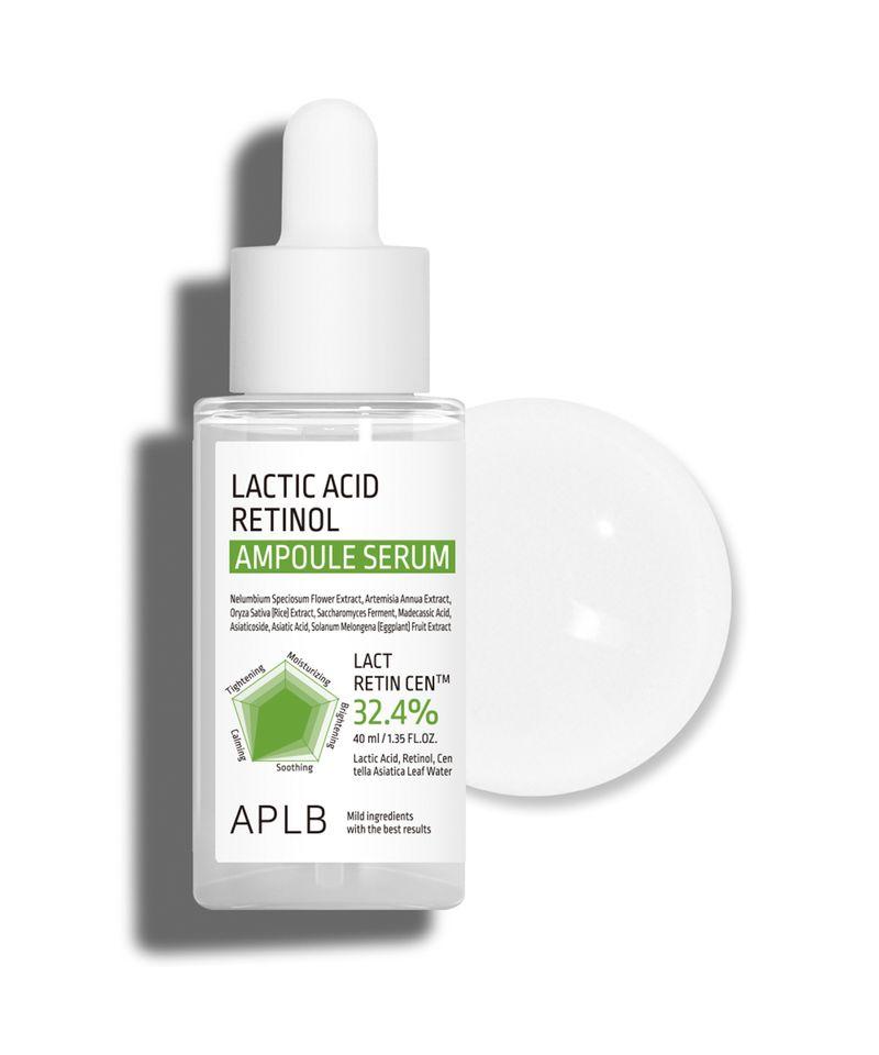 Lactic acid retinol ampoule serum