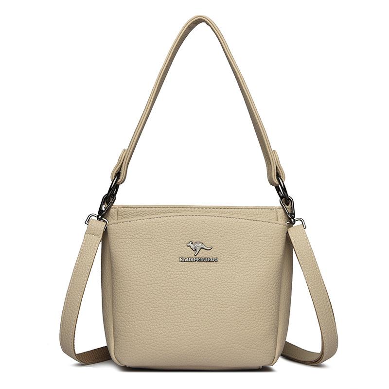 Women's Bag Crossbody Bag Women's Shoulder Bag Women Middle-aged Women Multi-layer Small Square Bag