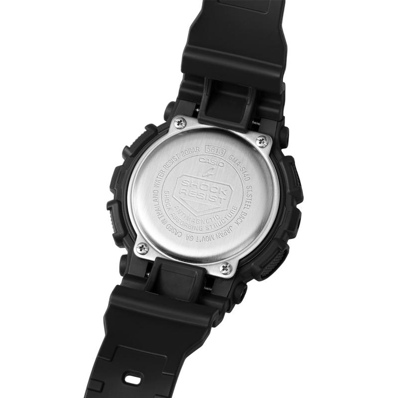 Casio G-SHOCK Серия YOUTH Серия GST Ретро Мода Модный Три Циферблата Двойной Дисплей Спортивный Водонепроницаемый Кварцевый Механизм Ремешок из Смолы GMA-S140-8APR