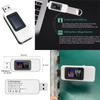USB-тестер с цветным дисплеем постоянного тока 10 в 1, ток 0-5 А, напряжение 4-30 В, тестер зарядного устройства USB, измеритель мощности, детектор мобильных батарей