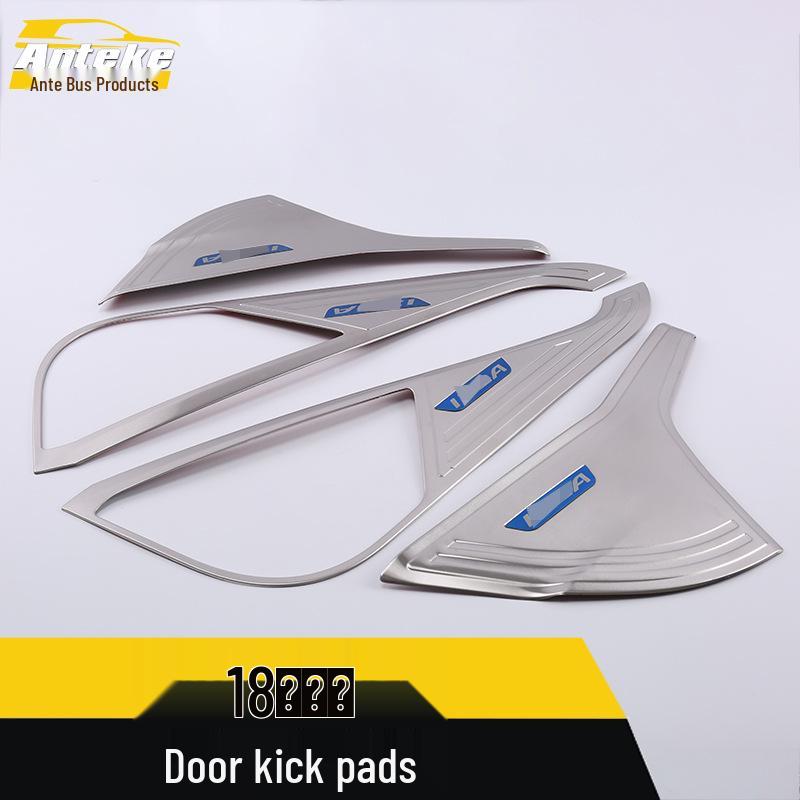 18 Ize Car Door Anti-Kick Pad & Armrest Sequin Accessory Set