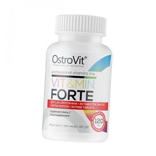 Комплекс Витаминов, Vit & Min Forte, Ostrovit  (36250013)