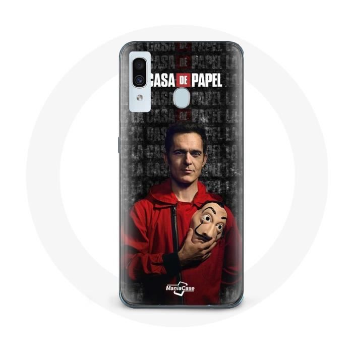 Case for Samsung Galaxy A20e La Casa De Papel Berlin Mask